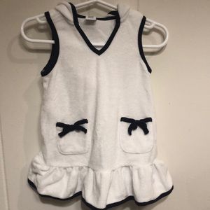 Janie and Jack hooded terry dress